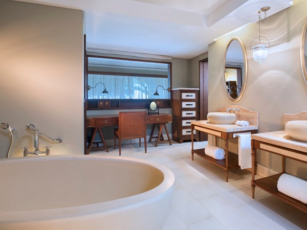 Salle de bain de la Ocean Haven Balcony Junior Suite
