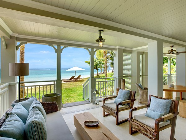 Salon extérieur Le Morne Beach Access Suite