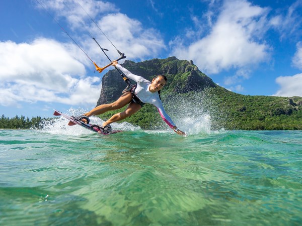 Kitesurf à l'île Maurice