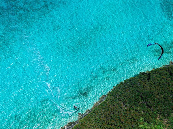 Un site exceptionnel pour pratiquer le kitesurf