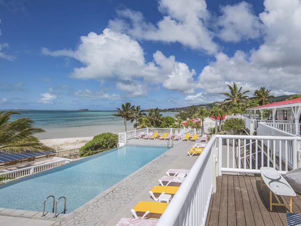 La piscine de l'hôtel