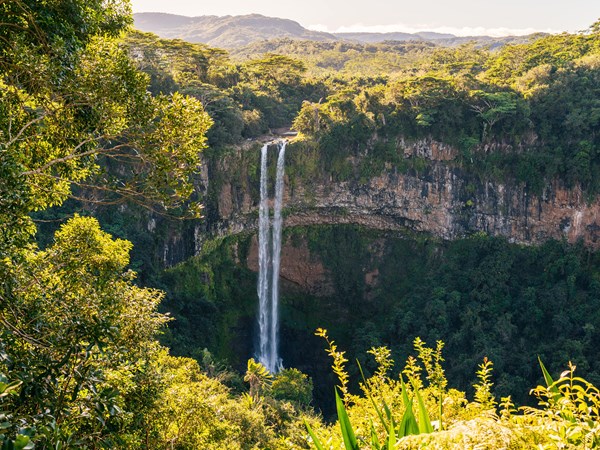 La cascade de Chamarel