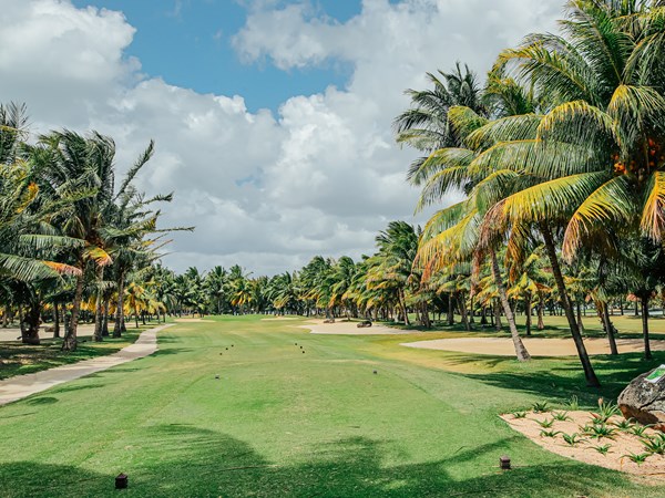 Le parcours de golf 18 trous
