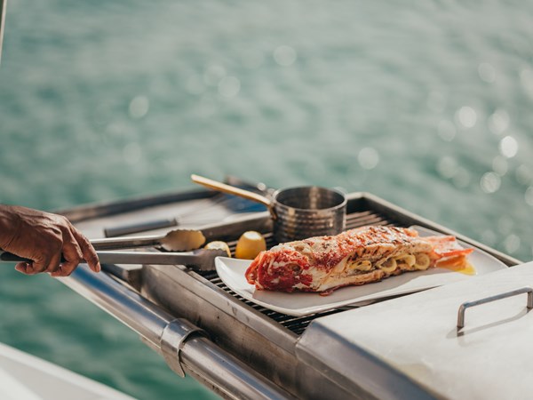 Pause gourmande sous le soleil mauricien