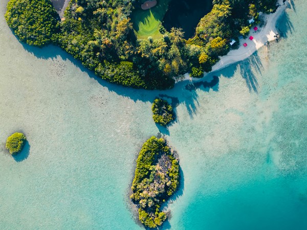 Le célèbre parcours de golf