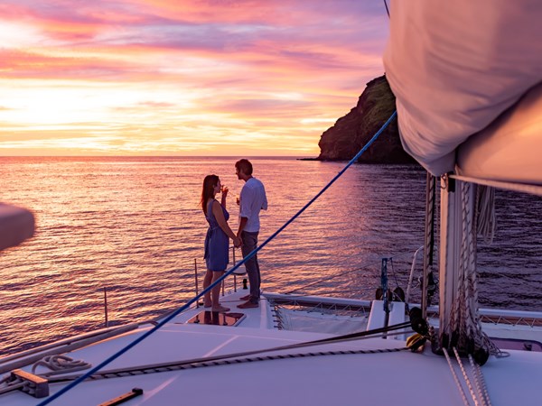 Une parenthèse romantique en mer