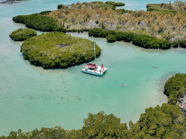 Vent doux, mer calme et soleil éclatant