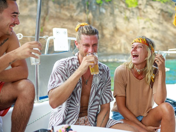 Ambiance conviviale à bord