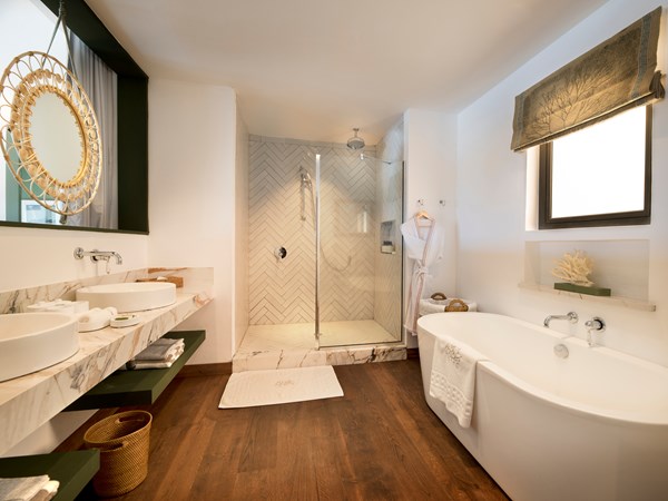 La salle de bain de la Premium Room