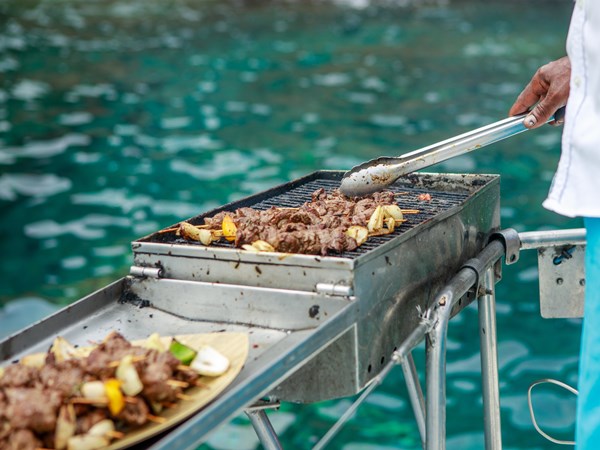 Naviguez et savourez un barbecue exquis