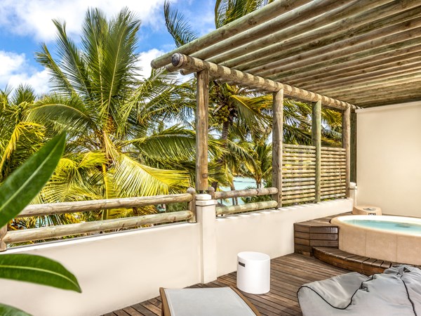 Terrasse de la Suite Jacuzzi