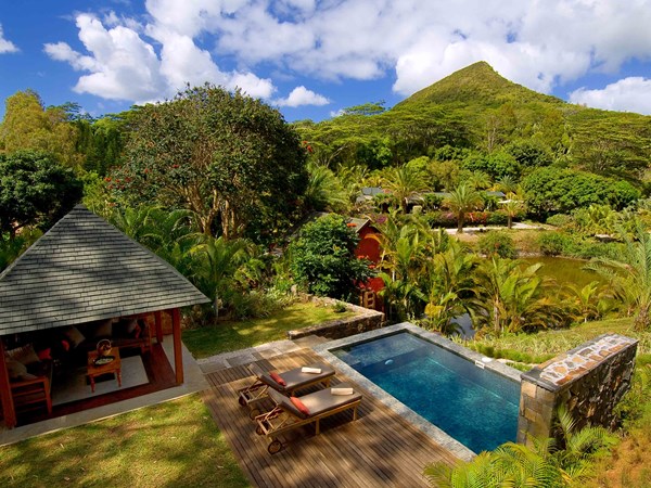 La piscine de la Garden Pool Suite