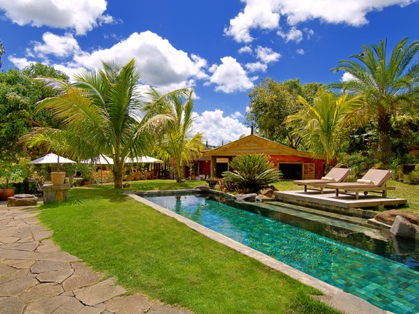 La superbe piscine