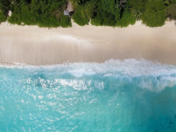 Une île entourée de plages immaculées
