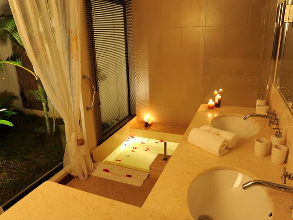 La salle de bain de la Villa 2 Chambre