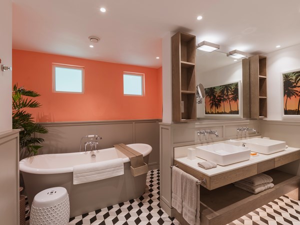 Salle de bain de la Suite Junior Bien être