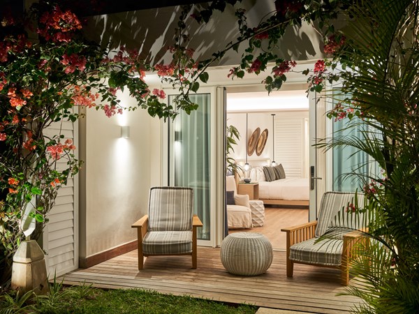 La terrasse de la Suite Junior