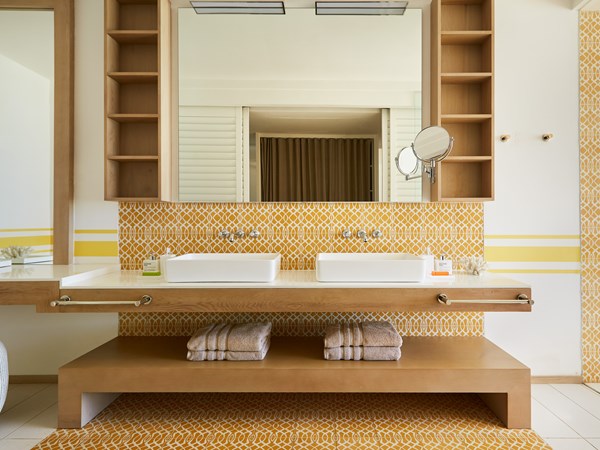 Salle de bain de la Suite Junior Ocean
