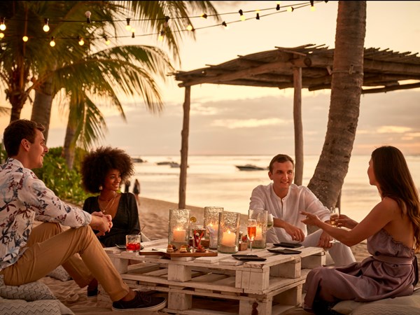 Apéro sur la belle plage