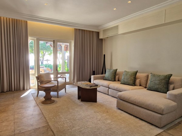 Le salon de l'Exclusive Suite Pool Villa