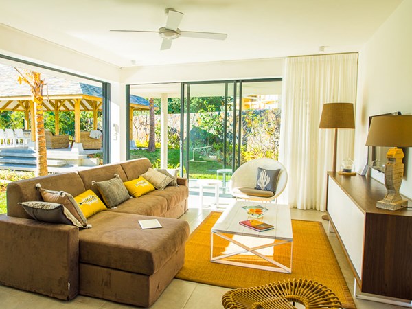 L'espace à vivre de la Villa Deluxe