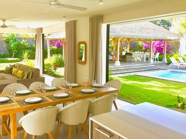 depuis la terrasse de la Villa Prestige