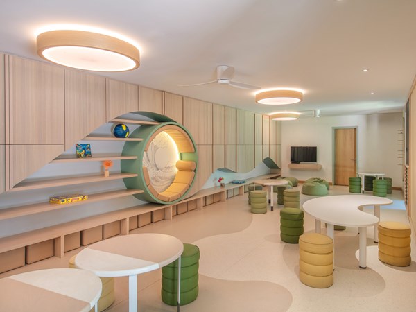 Un espace ludique pour les plus jeunes
