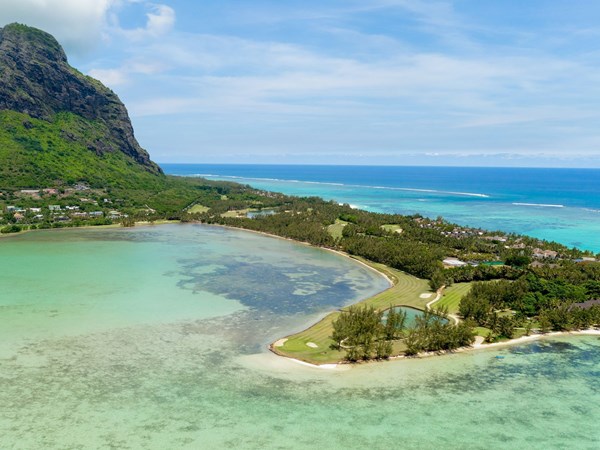 Vue aérienne de l'hôtel Paradis