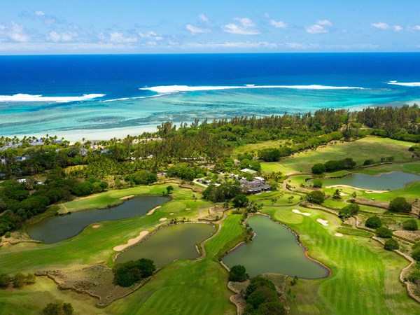 Le superbe parcours de golf de l'Heritage Le Telfair