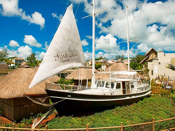 Le bateau pirate du Zilwa