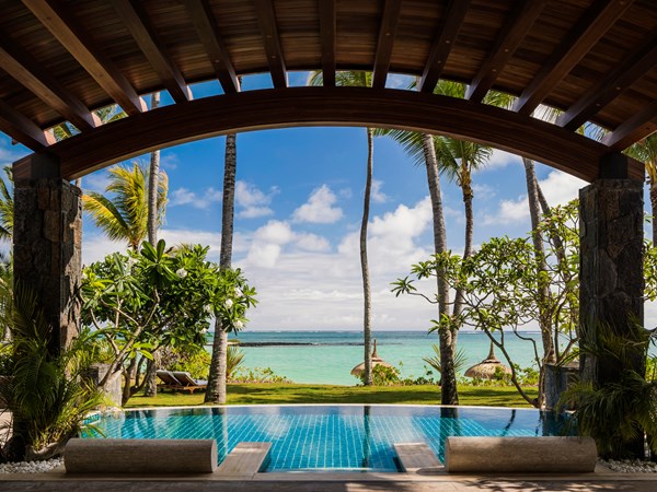 La superbe piscine de la Villa One