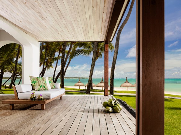 La terrasse de la Ocean Suite