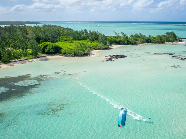 Kite Surf à l'île aux Cerfs