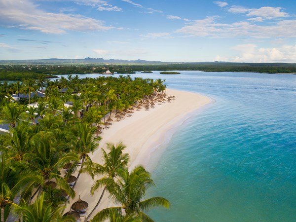 La plage du One & Only Le Saint Géran Mauritius