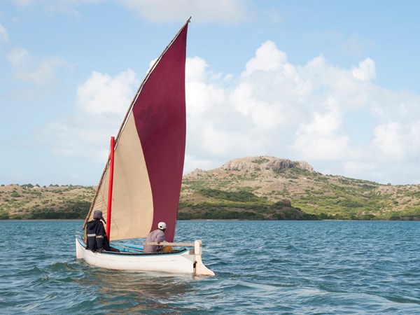 Pêcheurs sur l'île de Rodrigues