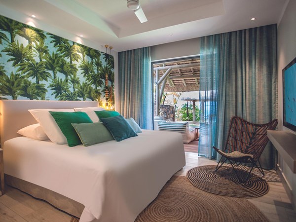 Un décor contemporain aux touches tropicales