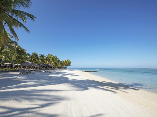 Une plage immaculée