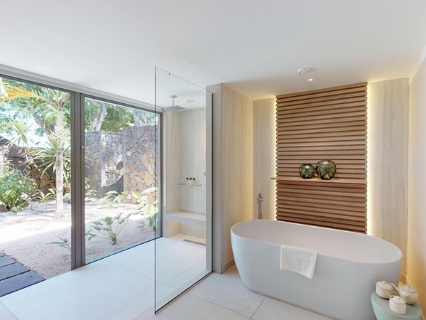 La salle de bain de la Presidential Villa