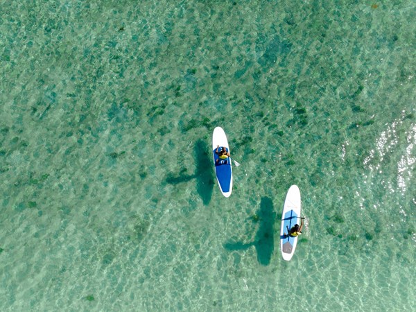 Profitez du lagon turquoise