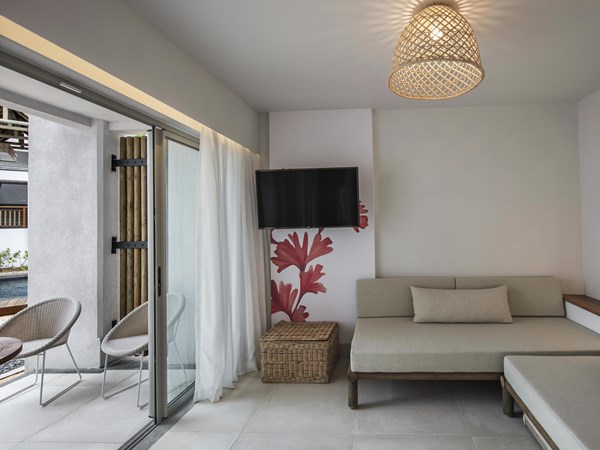 Le salon de la chambre Garden Family