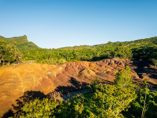 La terre de 7 couleurs de Chamarel