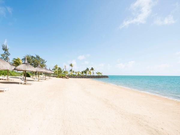 La petite plage de l'hôtel