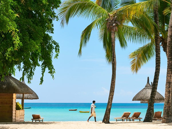 La magnifique plage tropicale