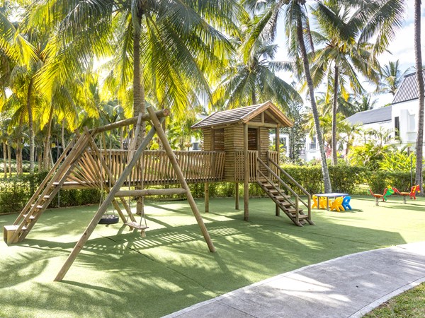 Un espace ludique extérieur pour les enfants