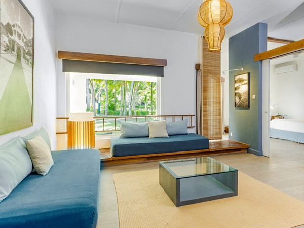 Le salon de la Family Suite