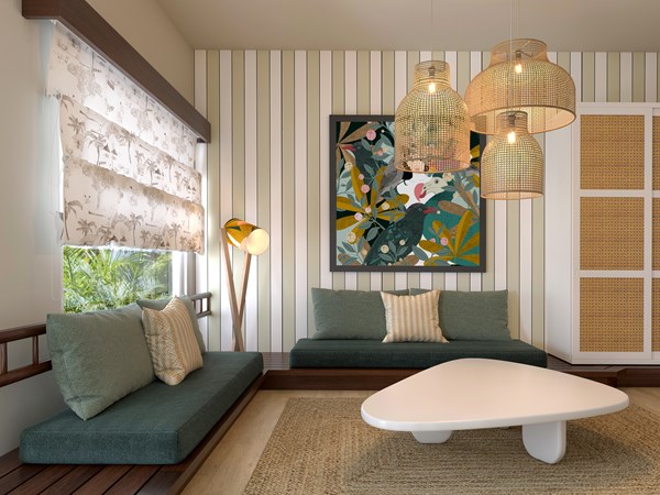 Le salon de la Couple Junior Suite