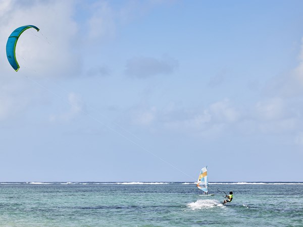 A l'Est les alizés font le bonheur des kitesurfeurs