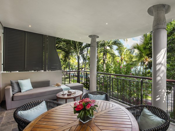Terrasse de la Tropical Suite