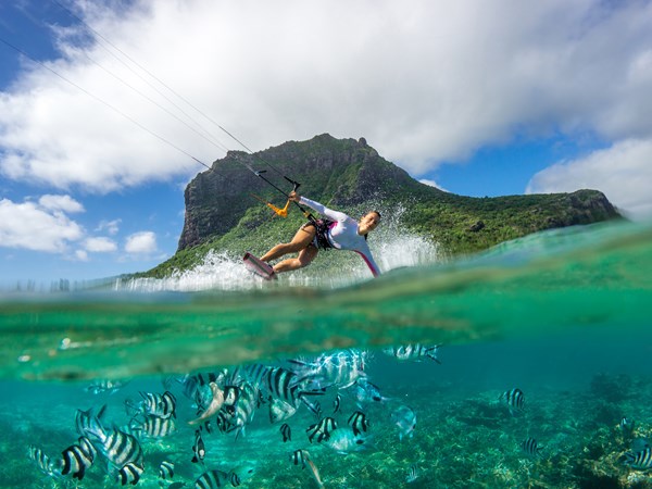 Kitesurf au cœur d’une baie préservée