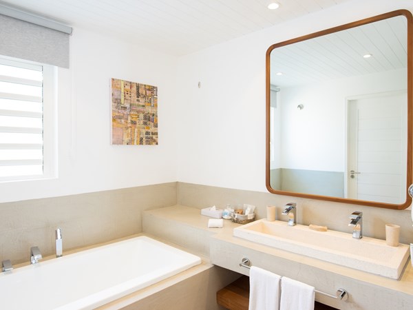 La salle de bain de la Suite Ocean
